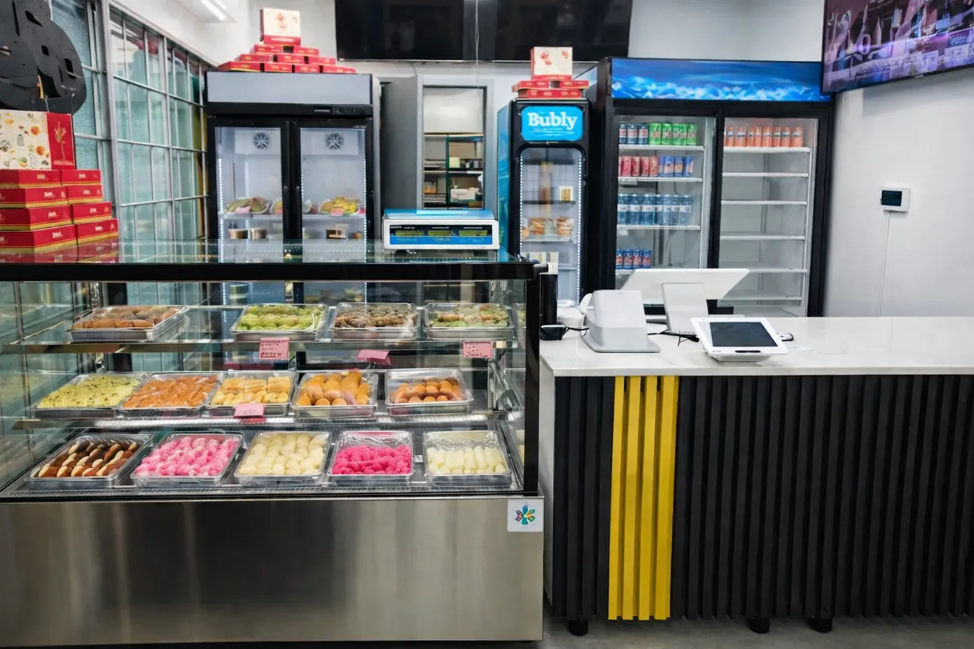 Makkar Kitchen Indian restaurant interior on Keewatin Street Winnipeg